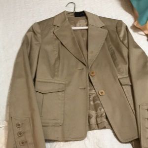 Beige dress jacket